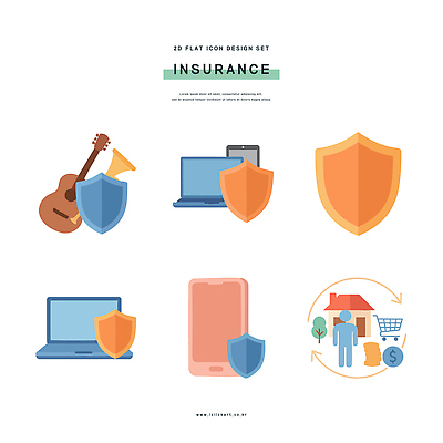 라이프스타일 디자인 악기 일러스트 안전 금융 스마트폰 컴퓨터 재산 보호 위험 보험 보장 평면 국내일러스트 AI파일 음악 컨셉 생활 경제 전자제품 핸드폰 스마트기기 파일형식 벡터