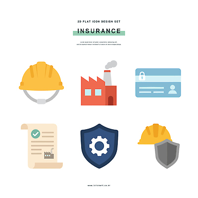 도형 디자인 산업 일러스트 공장 안전 보호 헬멧 문서 방패 기어 보험 신분증 국내일러스트 AI파일 컨셉 공업 보호장비 증명서 파일형식 벡터