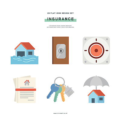 디자인 일러스트 우산 열쇠 주택 안전 재산 수리 보호 보험 보장 리모델링 자동차보험 주택보험 국내일러스트 AI파일 컨셉 건물 금융 파일형식 벡터