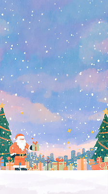 JPG 나무 상징 컬러 크리스마스 겨울 일러스트 가족 하늘 선물 풍경 장식 친구 크리스마스트리 산타클로스 축제 기쁨 축하 즐거움 국내일러스트 AI일러스트 AI콘텐츠 식물 계절 기념일 감정 컨셉 관계 파일형식