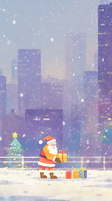 JPG 캐릭터 기념일 행복 크리스마스 겨울 일러스트 가족 선물 풍경 장식 크리스마스트리 산타클로스 축제 기쁨 만남 도시 도심 즐거움 국내일러스트 AI일러스트 AI콘텐츠 계절 감정 컨셉 관계 이벤트 파일형식