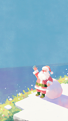JPG 행복 감정 파도 바다 크리스마스 겨울 일러스트 자연 바람 풍경 잔디 해변 산타클로스 조경 소원 털옷 국내일러스트 AI일러스트 AI콘텐츠 자연요소 식물 옷 계절 기념일 날씨 생태계 파일형식