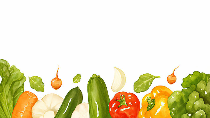 JPG 컬러 백그라운드 채소 일러스트 자연 고추 호박 건강 요리 식사 당근 샐러드 신선 그림 유기농 양배추 신선도 국내일러스트 AI일러스트 AI콘텐츠 웰빙 음식 뿌리채소 생태계 파일형식