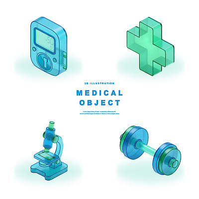 모양 PSD 편집이미지 과학 의학 건강 실험 3D 진료 장비 도구 분석 비율 편집3D 컨셉 디지털합성 파일형식