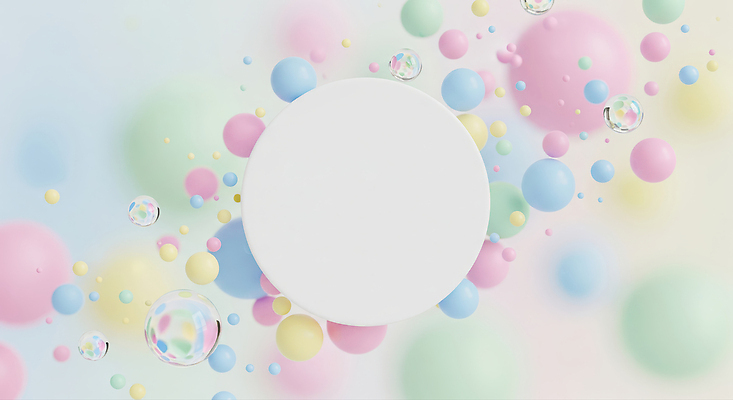 JPG 편집이미지 디자인 컬러 백그라운드 패턴 밝음 그래픽 거품 즐거움 장면 부드러움 풍선 파스텔 색감 이미지편집 AI컴퓨터그래픽 AI콘텐츠 감정 무늬 학용품 감각 파일형식