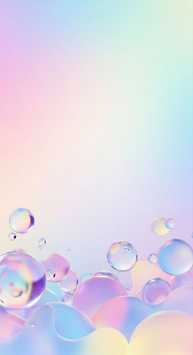 JPG 편집이미지 디자인 예술 분홍색 컬러 하늘색 백그라운드 자연 평화 물방울 부드러움 감성 조화 뷰티풀 차분 이미지편집 AI컴퓨터그래픽 AI콘텐츠 컨셉 파란색 감각 생태계 파일형식