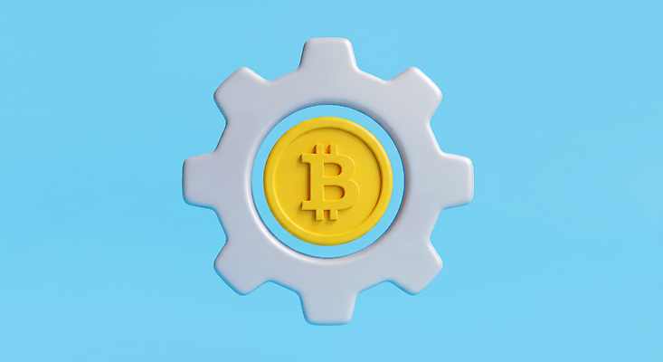 JPG 편집이미지 디자인 백그라운드 기술 금융 경제 노란색 디지털 흰색 심볼 결제 기어 혁명 가상화폐 블록체인 편집3D AI컴퓨터그래픽 AI콘텐츠 컬러 컨셉 돈 3D 파일형식 4차산업