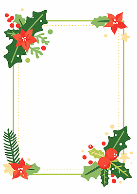 JPG 디자인 계절 꽃 종교 컬러 잎 크리스마스 겨울 일러스트 생명 프레임 장식 크리스마스트리 파티 축제 모임 테두리 감성 포인세티아 국내일러스트 AI일러스트 AI콘텐츠 식물 기념일 컨셉 이벤트 파일형식