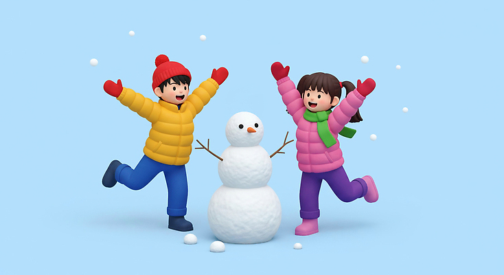 JPG 편집이미지 어린이 장갑 겨울 가족 눈사람 놀이 겨울스포츠 친구 즐거움 눈싸움 편집3D AI컴퓨터그래픽 AI콘텐츠 잡화 계절 감정 스포츠 관계 눈_날씨 사람 3D 싸움 파일형식