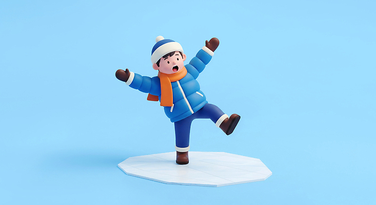 JPG 편집이미지 행복 겨울 모션 표정 소년 재킷 기쁨 춤 편집3D AI컴퓨터그래픽 AI콘텐츠 계절 남자 감정 어린이 문화예술 3D 외투 파일형식