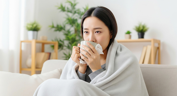 JPG 식물 편집이미지 여자 휴식 주택 실내 따뜻함 소파 시간 편안함 담요 감기 즐거움 조용 몸살 온기 자기관리 의료성형뷰티 편집실사 AI인물포토 AI콘텐츠 감정 컨셉 의자 사람 내부 건물 감각 질병 CG 파일형식 AI포토