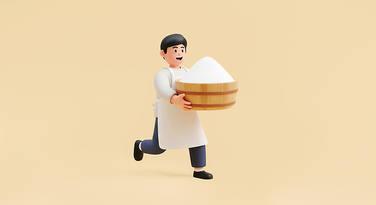 JPG 편집이미지 캐릭터 디자인 백그라운드 재료 모션 김치 요리 사람 주방 공예 즐거움 밀가루 김장 베이지색 편집3D AI컴퓨터그래픽 AI콘텐츠 감정 한식 컬러 취미 3D 가루 파일형식