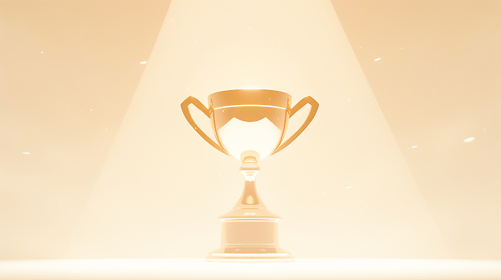 JPG 디자인 스포츠 상징 일러스트 성공 조명 기념 이벤트 경쟁 축하 우승 발표 상품 트로피 영광 대회 순간 시상식 국내일러스트 AI일러스트 AI콘텐츠 감정 컨셉 최고 상_우승 파일형식