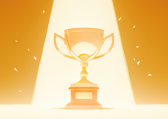 JPG 디자인 스포츠 상징 일러스트 성공 기념 이벤트 빛 축제 경쟁 기쁨 금색 축하 우승 분위기 결과 트로피 표창 국내일러스트 AI일러스트 AI콘텐츠 감정 무기 컬러 컨셉 최고 상_우승 파일형식