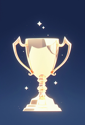 JPG 디자인 상징 백그라운드 일러스트 성공 반짝임 경쟁 기쁨 금색 축하 우승 트로피 노력 별빛 대회 경품 순간 국내일러스트 AI일러스트 AI콘텐츠 감정 별 컬러 컨셉 모션 이벤트 빛 최고 상_우승 파일형식