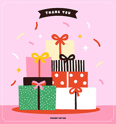 여자 기념일 행복 컬러 크리스마스 무늬 일러스트 포장 새해 선물 이벤트 장식 파티 기쁨 모임 축하 생일 감사 설렘 국내일러스트 AI파일 감정 컨셉 사람 파일형식 벡터