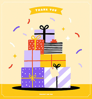 디자인 기념일 행복 컬러 크리스마스 일러스트 발렌타인데이 선물 장식 상자 파티 모임 축하 생일 소식 준비 감사 테마 국내일러스트 AI파일 감정 컨셉 데이이벤트 이벤트 파일형식 벡터