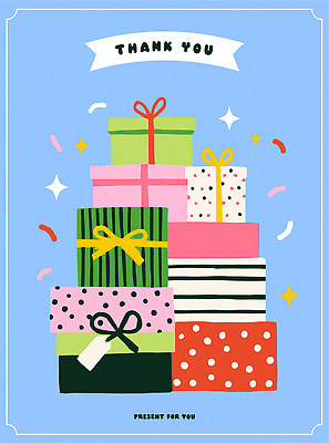 디자인 기념일 행복 감정 컬러 크리스마스 일러스트 포장 선물 장식 파란색 상자 쌓기 축하 생일 감사 연휴 국내일러스트 AI파일 컨셉 모션 이벤트 공휴일 파일형식 벡터