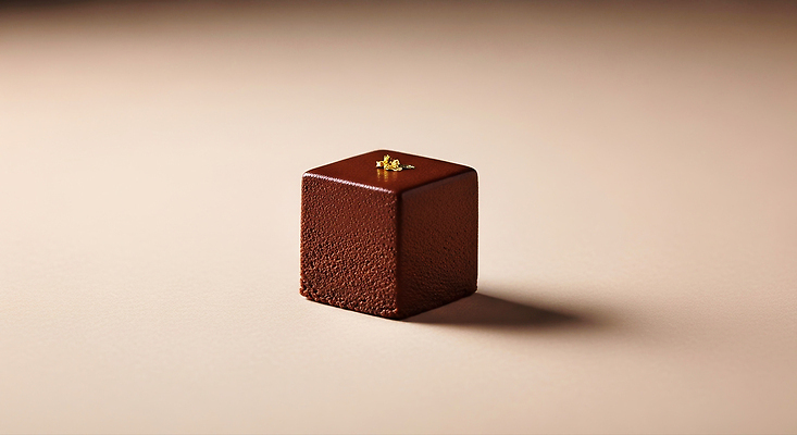 JPG 편집이미지 음식 백그라운드 탁자 디저트 장식 초콜릿 식사 고급 달콤 큐브 부드러움 광택 먹거리 편집실사 AI포토 AI콘텐츠 가구 컨셉 감각 맛 CG 파일형식