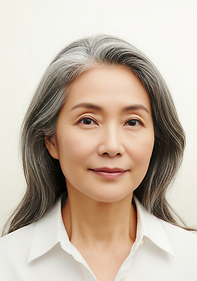 JPG 편집이미지 헤어스타일 옷 여자 패션 표정 미소 동양인 카메라 우아함 고령 뷰티풀 의료성형뷰티 차분 편집실사 AI인물포토 AI콘텐츠 컨셉 사람 인종 전자제품 경상북도 CG 파일형식 AI포토