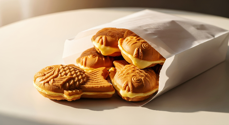 JPG 편집이미지 음식 디저트 일상 햇빛 종이봉투 카페 달콤 크림 붕어빵 먹거리 호빵 편집실사 AI포토 AI콘텐츠 빵 봉투 라이프 태양 상점 맛 CG 겨울간식 파일형식