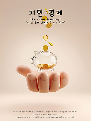 PSD 편집이미지 손 금융 동전 저축 돼지저금통 재산 소비 목표 투자 경제교육 소득 편집3D 교육 컨셉 돈 비즈니스 신체부위 경제 3D 저금통 파일형식