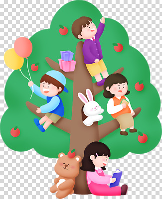 나무 편집이미지 인형 컬러 모션 웃음 책 친구 장난감 게임 즐거움 풍선 사과나무 PNG 오후 식물 감정 관계 놀이 표정 사과 파일형식 과일