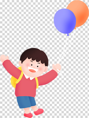 편집이미지 행복 감정 어린이 컬러 배낭 모션 놀이 웃음 기쁨 즐거움 풍선 PNG 가방 표정 사람 파일형식 잡화