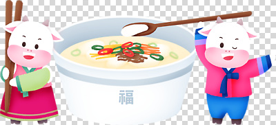 전통 명절 아시아 음식 컨셉 포유류 한국 표정 감각 찌개 파일형식 소 김치찌개 한국전통 캐릭터 귀여움 옷 웃음 요리 설날 먹거리 문화 부드러움 편집이미지 PNG