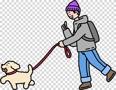 동물 잡화 계절 남자 감정 어린이 포유류 휴식 표정 반려동물 개 파일형식 반려용품 소년 강아지 산책 겨울 즐거움 웃음 목도리 목줄 외출 놀이 고양이 편집이미지 PNG