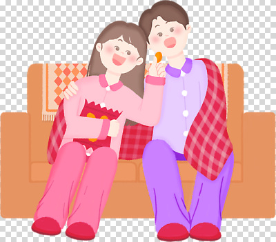 계절 감정 음식 컨셉 의자 문화예술 사람 감각 야간 파일형식 소파 영화 디저트 겨울 저녁 담요 행복 두명 편리함 편안함 함께함 즐거움 편집이미지 PNG