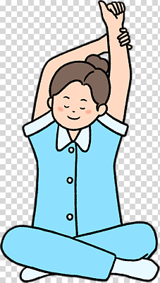 주간 자연요소 컨셉 건강 사람 내부 운동 파일형식 스트레칭 여자 실내 휴식 좋음 아침 모션 유연 편집이미지 PNG