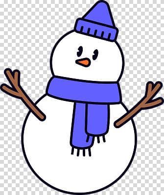 잡화 계절 감정 컨셉 겨울 사람 풍경 신체부위 파일형식 눈사람 목도리 어린이 즐거움 장식 귀여움 손 날씨 겨울풍경 눈덮임 편집이미지 PNG