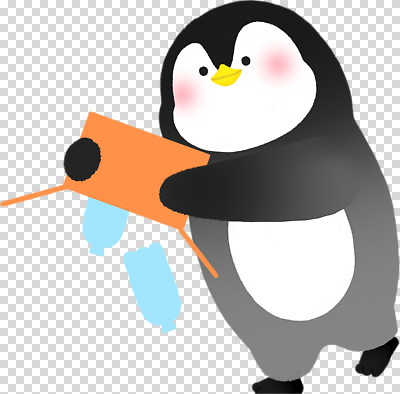 계절 감정 새끼 겨울 조류 표정 풍경 펭귄 파일형식 상자 즐거움 동물 아기펭귄 컬러 웃음 겨울풍경 행복 장면 캐릭터 편집이미지 PNG