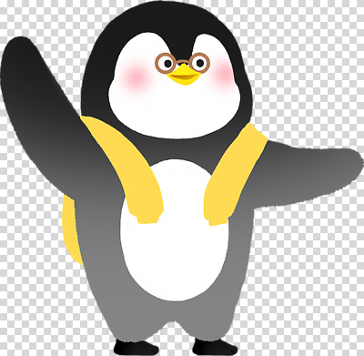 감정 컨셉 가방 관계 조류 표정 사람 파일형식 펭귄 캐릭터 귀여움 배낭 웃음 즐거움 친구 어린이 동물 무료 편집이미지 PNG