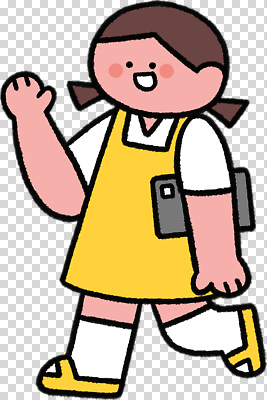 편집이미지 캐릭터 행복 어린이 가방 학교 모션 표정 웃음 소녀 일상 걷기 PNG 잡화 여자 교육 감정 사람 라이프 파일형식 생활