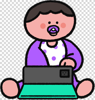 편집이미지 옷 어린이 모션 놀이 바닥 노트북 컴퓨터 디지털 보라색 아기 즐거움 유아복 PNG 놀기 감정 컬러 사람 전자제품 아기용품 파일형식 오브젝트