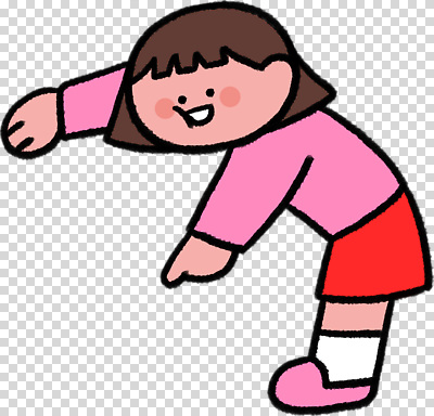 편집이미지 캐릭터 어린이 분홍색 모션 놀이 표정 미소 웃음 소녀 활발 즐거움 PNG 빨간치마 여자 감정 컬러 컨셉 사람 파일형식
