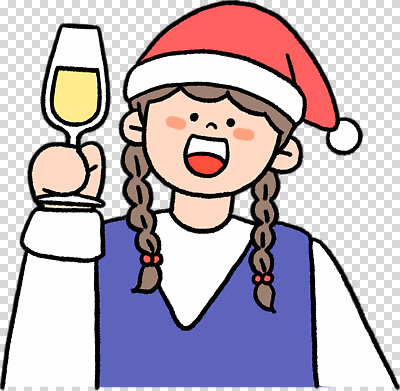 편집이미지 행복 크리스마스 잔 새해 웃음 소녀 이벤트 파티 축제 기쁨 축하 샴페인 즐거움 PNG 세리머니 식기 여자 기념일 감정 어린이 컨셉 주류 표정 파일형식