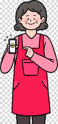 손 여자 노년 감정 모션 표정 말하기 성인 핸드폰 스마트기기 감각 파일형식 할머니 스마트폰 고객 미소 설명 대화 손가락 전통 즐거움 기술 편안함 편집이미지 PNG