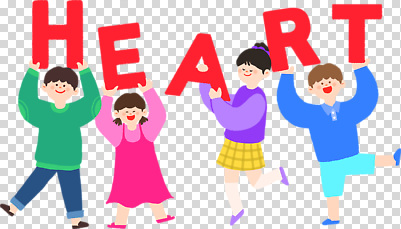 편집이미지 문자 행복 어린이 컬러 모션 놀이 표정 웃음 빨간색 그룹 즐거움 장면 PNG Heart 감정 사람 파일형식