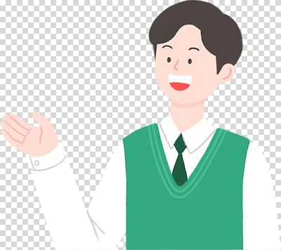 편집이미지 캐릭터 학생 교육 남학생 학교 웃음 청춘 활발 인사 PNG 소통 손흔들기 남자 컨셉 모션 표정 예절 파일형식