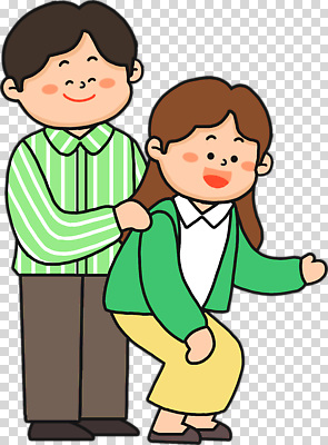 편집이미지 옷 여자 남자 행복 컬러 관계 표정 대화 웃음 편안함 어깨 PNG 상호작용 감정 말하기 사람 신체부위 감각 파일형식