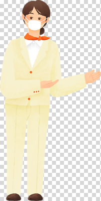 편집이미지 직업 옷 포즈 친절 실내 마스크 사람 손짓 대기 연결 서비스 PNG 소통 안내자 컨셉 모션 내부 파일형식