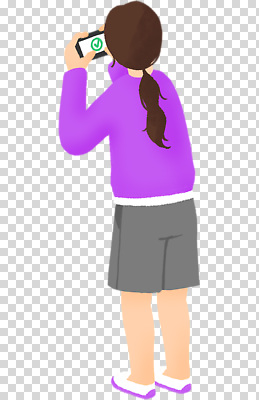 편집이미지 옷 여자 패션 모션 기술 일상 뒷모습 스마트폰 머리 편안함 확인 PNG 소통 스타일 뷰포인트 컨셉 사람 라이프 신체부위 핸드폰 스마트기기 감각 파일형식