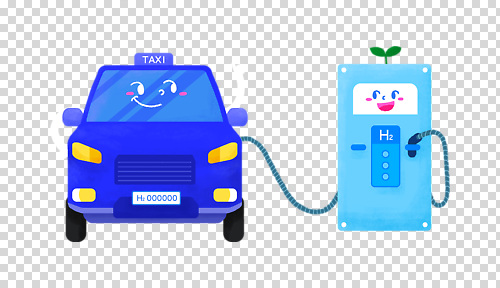 육상교통 교통 컨셉 승용차 자동차 환경 원소 충전 파일형식 택시 수소 연료 충전소 친환경 도시 교통수단 이동 전기자동차 혁명 편집이미지 PNG