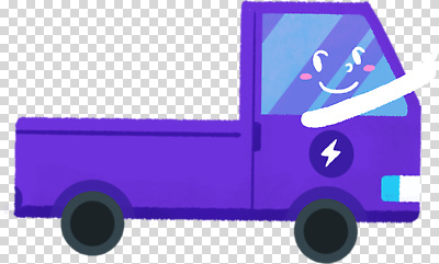 감정 길 육상교통 컬러 교통 컨셉 교통시설 모션 자동차 파일형식 트럭 전기자동차 보라색 운전 이동 도로 귀여움 행복 그림 도시 교통수단 백그라운드 편집이미지 PNG