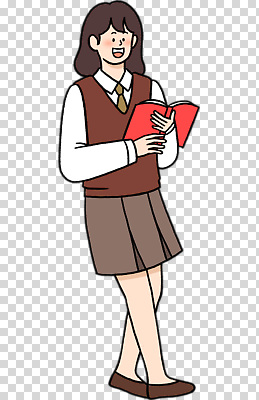 학생 옷 여자 교육 학교 관계 표정 파일형식 여학생 교실 책 웃음 교복 학습 독서 친절 모션 동아리 친구 편집이미지 PNG