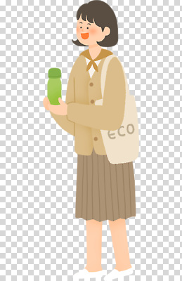 편집이미지 어린이 소녀 치마 자연보호 환경 친환경 생태계 채식 PNG 실천 에코백 환경운동 여자 가방 자연 하의 사람 그린캠페인 보호 에코 파일형식