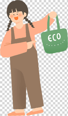 편집이미지 교육 모션 자연 소녀 생활 쇼핑백 자연보호 재활용 의식 친환경 커뮤니티 PNG 소통 여자 어린이 컨셉 가방 환경 보호 생태계 파일형식